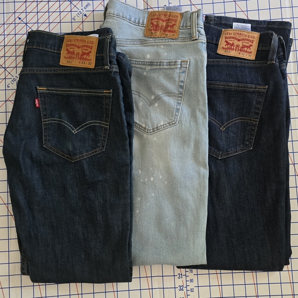 Levi's Other - LEVI'S Men's 511 Jeans 3 PAIR 33×32  Bundle